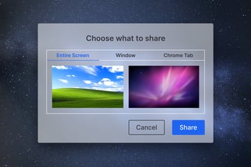 mac and windows screen